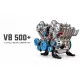TECHING 1:3 Full-Metal V8 Engine Model Kit 500+PCS