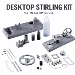 Desktop All-Metal Stirling Engine DIY Kit