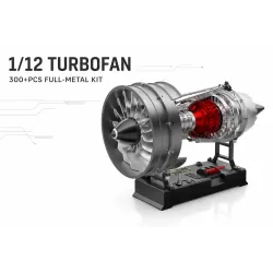 TECHING 1:12 Dual-Spool Turbofan Engine Kit 300+PCS TECHING 1:12 Dual-Spool Turbofan Engine Kit 300+PCS
