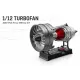 TECHING 1:12 Dual-Spool Turbofan Engine Kit 300+PCS TECHING 1:12 Dual-Spool Turbofan Engine Kit 300+PCS