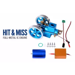 Full-Metal Hit & Miss Internal Combustion Engine Model Full-Metal Hit & Miss Internal Combustion Engine Model