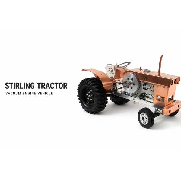 Stirling Vacuum Engine Tractor Model Stirling Vacuum Engine Tractor Model