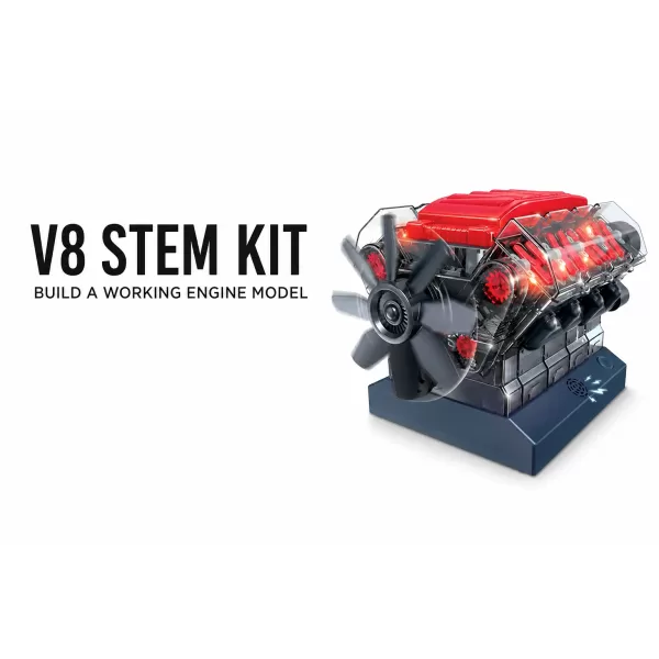 V8 STEM Working Engine Model Building Kit V8 STEM Working Engine Model Building Kit