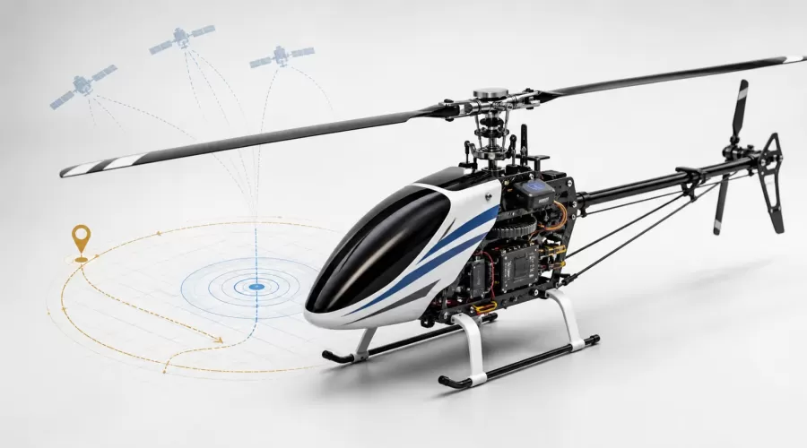 RC Helicopter GPS Stabilization Explained: Position Hold, Return-to-Home and Pilot Limits