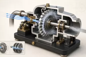 How a Model Steam Turbine Works: Impulse, Reaction, Nozzles and Safe Testing