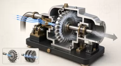 How a Model Steam Turbine Works: Impulse, Reaction, Nozzles and Safe Testing