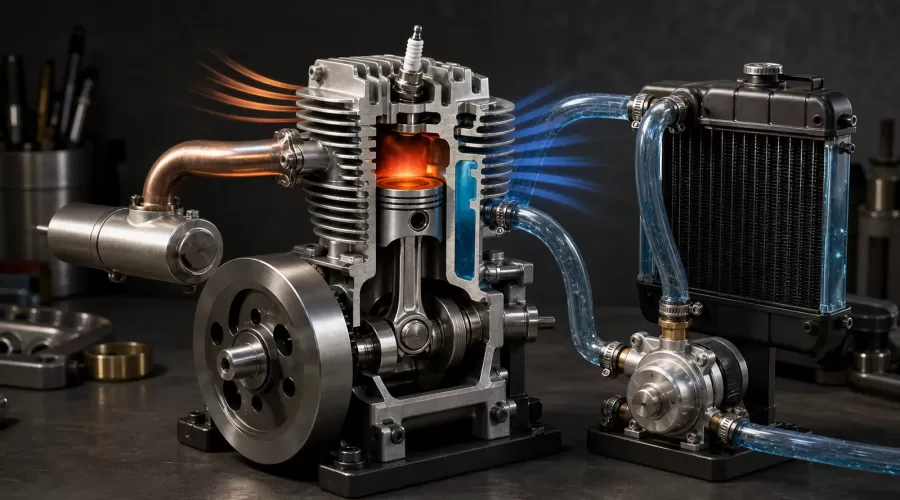 Model Engine Overheating: How to Diagnose Air- and Water-Cooling Problems