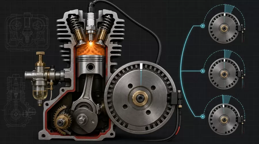 Model Engine Ignition Timing: How to Set BTDC and Diagnose Advance or Retard