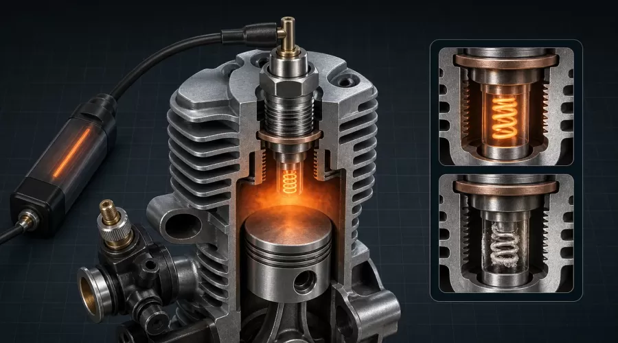 Model Engine Glow Plug Guide: Heat Range, Fuel Match and Failure Diagnosis