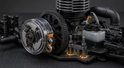 Nitro RC Clutch Bell and Spur Gear Diagnosis: Mesh, Bearings, Shoes and Repeated Tooth Failure