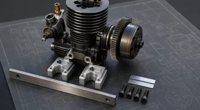 How to Mount and Shim a Nitro RC Engine Without Twisting the Crankcase