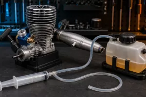 How to Pressure-Test a Nitro RC Engine for Air Leaks Without Misdiagnosing the Front Bearing