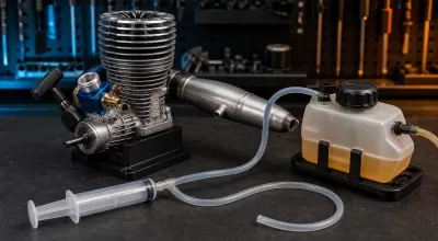 How to Pressure-Test a Nitro RC Engine for Air Leaks Without Misdiagnosing the Front Bearing