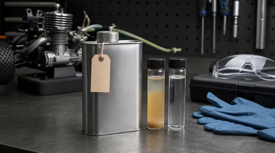 Can Old Nitro Fuel Damage an RC Engine? Storage, Screening and Safe Disposal