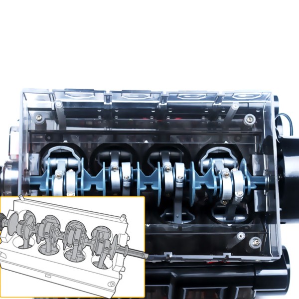 V8 Engine Model Kit | Science Experiment STEM Toy - Build Your Own V8 Engine - EnginesDIY V8 Engine Model Kit | Science Experiment STEM Toy - Build Your Own V8 Engine - EnginesDIY