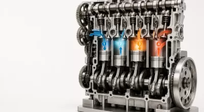 How Does a Miniature Four-Stroke Engine Work? A Visual Guide