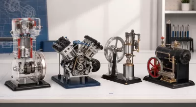 Working, Motorized, Cutaway or Live? How to Choose a Model Engine Kit for Learning