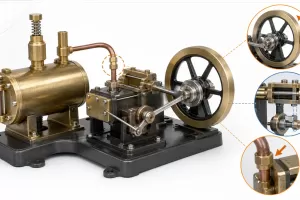 Model Steam Engine Won't Run? Diagnose Binding, Valve Timing, Leaks & Lubrication