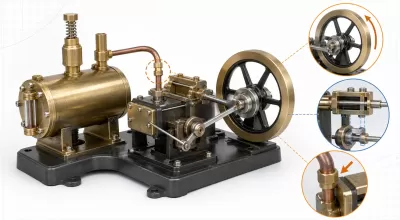 Model Steam Engine Won't Run? Diagnose Binding, Valve Timing, Leaks & Lubrication
