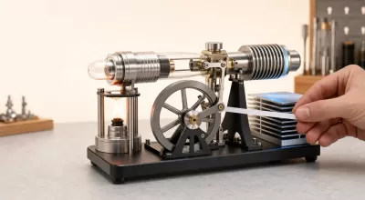 Stirling Engine Model Won’t Run? Diagnose Heat, Friction, Leaks and Timing
