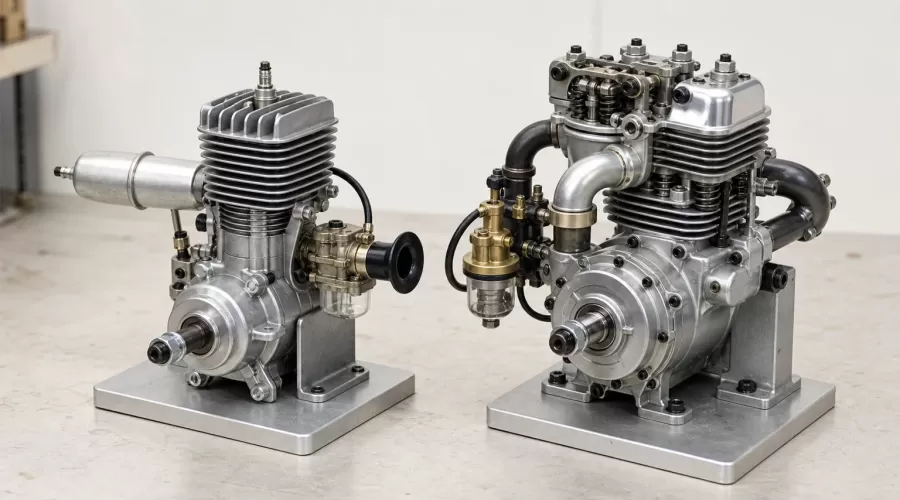 Two-Stroke vs Four-Stroke Model Engines: A Practical RC Buyer's Guide