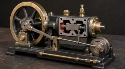 Model Steam Engine Valve Timing: Set a Slide Valve and Eccentric Safely