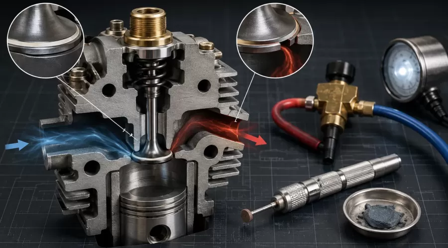 Model Engine Valve Lapping: Diagnose Valve-Seat Leaks Before You Grind