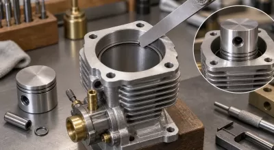 Model Engine Piston Ring End Gap: How to Measure and Diagnose Blow-By