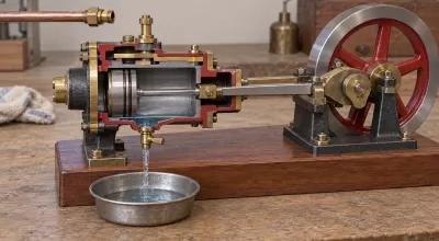 Model Steam Engine Cylinder Condensate: Drain Cocks, Safe Starts, and Water Hammer
