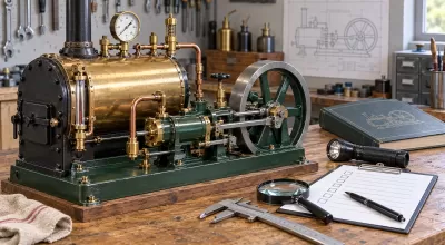 Used Model Steam Engine Inspection: A Pre-Purchase and First-Firing Safety Checklist