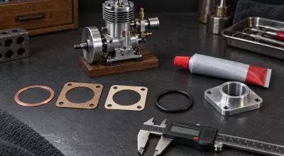 Model Engine Gasket Materials and Sealants: Paper, Copper, O-Rings and RTV