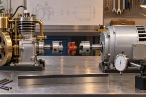 Model Engine Shaft Coupling Alignment: Diagnose Offset, Angle and Runout