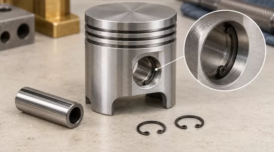Model Engine Piston Pin Circlips: Installation, Seating and Failure Checks