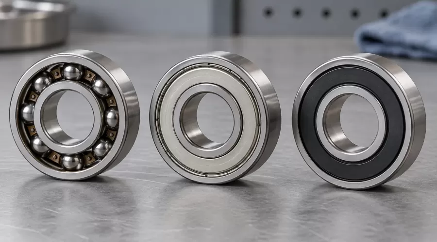Model Engine Bearings: Open, Shielded or Sealed?