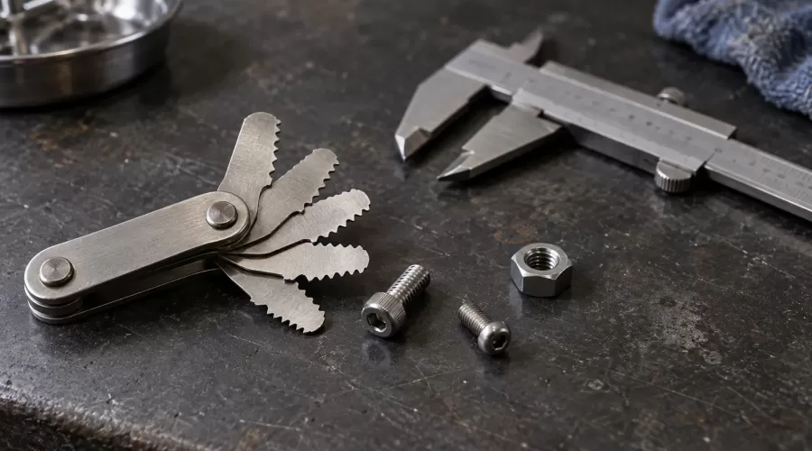 Model Engine Screw Threads: Identify Diameter and Pitch