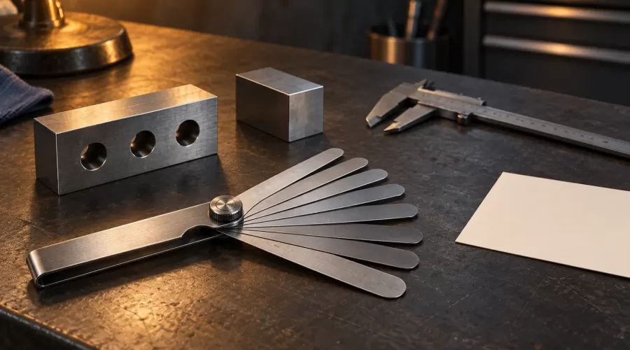 Model Engine Feeler Gauges: Read Small Gaps Without Forcing