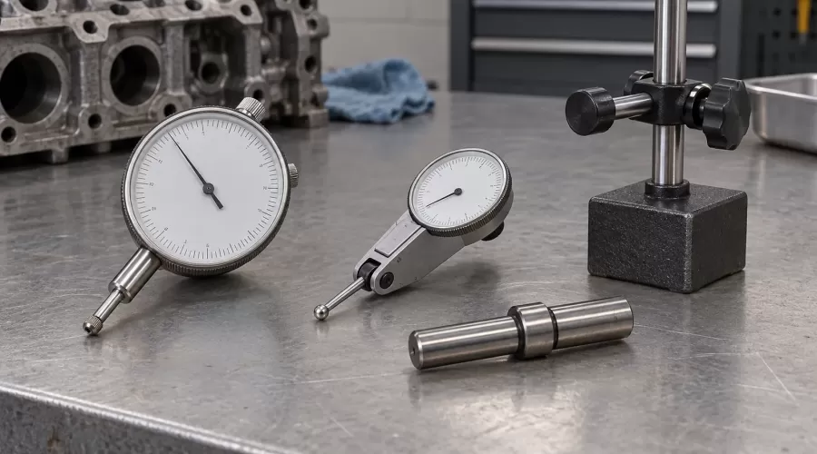 Model Engine Indicators: Plunger or Lever Test Type?