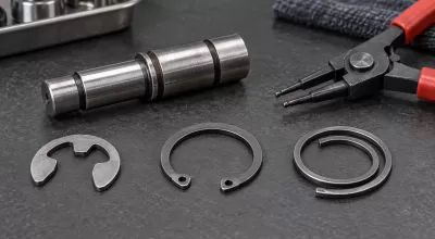 Model Engine Retaining Rings: Identify Before Replacing