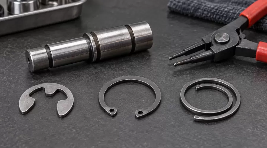 Model Engine Retaining Rings: Identify Before Replacing