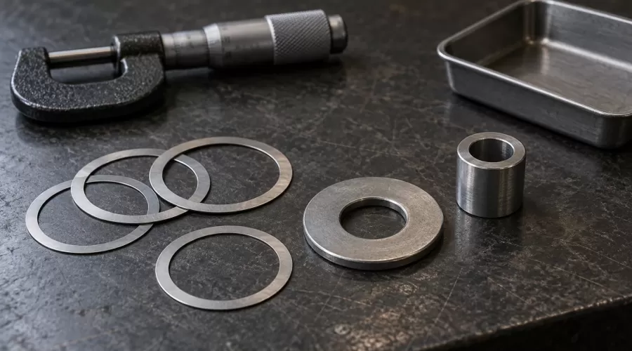 Model Engine Shims, Washers and Spacers: Identify Before Ordering