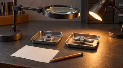 Model Engine Visual Inspection: Magnification and Lighting