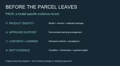 Model Engine Shipping: Check the Packing Plan Before Dispatch