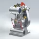 MUSA F1 2.7cc OHV Single-Cylinder Gasoline Engine Model MUSA F1 2.7cc OHV Single-Cylinder Gasoline Engine Model