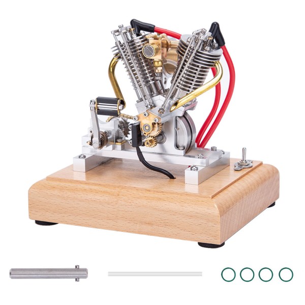 H08 Hoglet 4.2cc OHV V-Twin Pedal-Start Engine