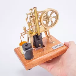 RETROL R01 1:12 Water-Cooled Hot-Air Pumping Engine