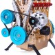 DM13-L4-T Full-Metal Inline-4 Engine Assembly Kit 357PCS