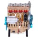 DM13-L4-T Full-Metal Inline-4 Engine Assembly Kit 357PCS