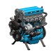DM13-L4-T Full-Metal Inline-4 Engine Assembly Kit 357PCS