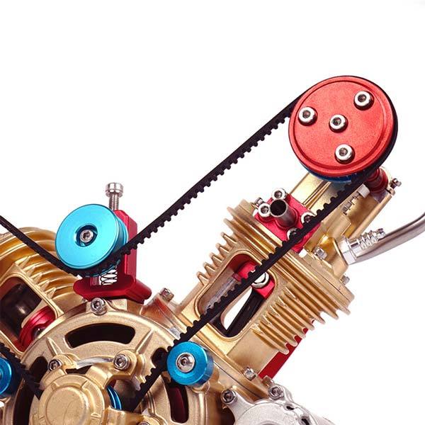 DM14-V2-T Full-Metal V-Twin Engine Assembly Kit 217PCS DM14-V2-T Full-Metal V-Twin Engine Assembly Kit 217PCS