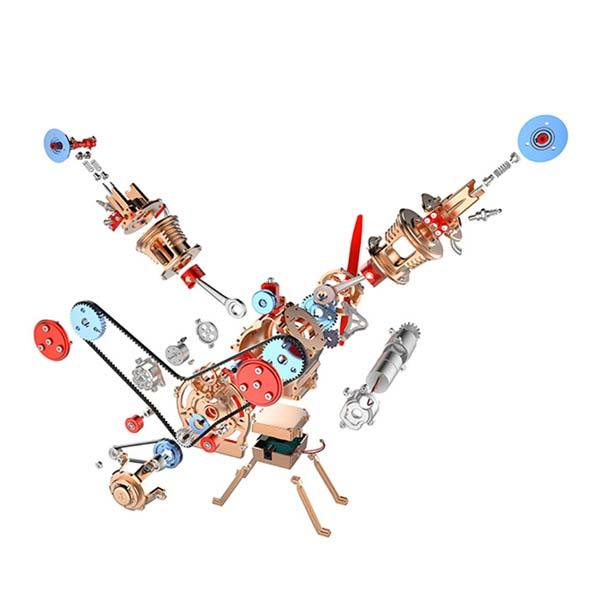 DM14-V2-T Full-Metal V-Twin Engine Assembly Kit 217PCS DM14-V2-T Full-Metal V-Twin Engine Assembly Kit 217PCS